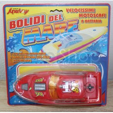 I Bolidi del Mare motoscafo a batteria Ronchi Supertoys nuovo raro 