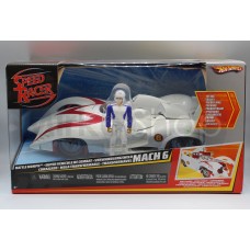 Hot Wheels Speed Racer Battle Morph Mach 6 rara