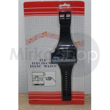 Lcd Electronic Piano Watch made in Taiwan nuovo raro 