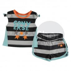 COMPLETO CONVERSE  BIMBA  NUOVO 6-9 MESI 