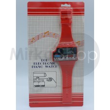 Lcd Electronic Piano Watch made in Taiwan nuovo raro 