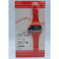 Lcd Electronic Piano Watch made in Taiwan nuovo raro 